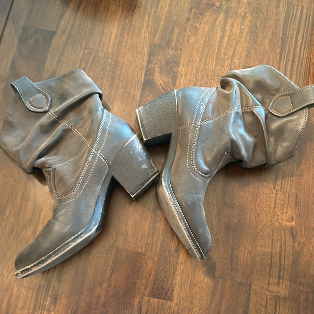 Rocket Dog, Slouchy Western Boots, Size 7